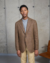 Sport Jacket Rust Glen Check Wool
