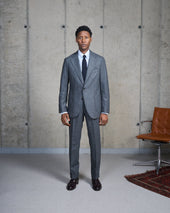 Sport Jacket Mid Grey Woollen Flannel
