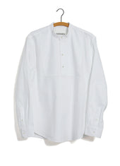 RIKARD | Loose Fit Pull-on Shirt | White