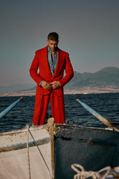 Gaspare Blazer In Wool Drill