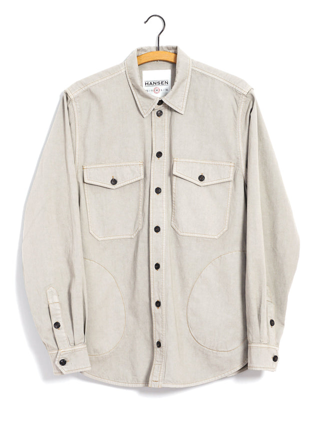 RUBEN | Casual Over Shirt | Natural