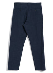 KEN | Casual Trousers | Crinkle Blue