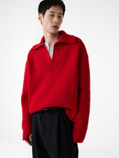 Nash Knit In Crimson
