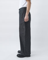 Welt Trouser Denim - Raw Black