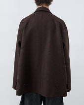 Takeshi Jacket Mocha Herringbone
