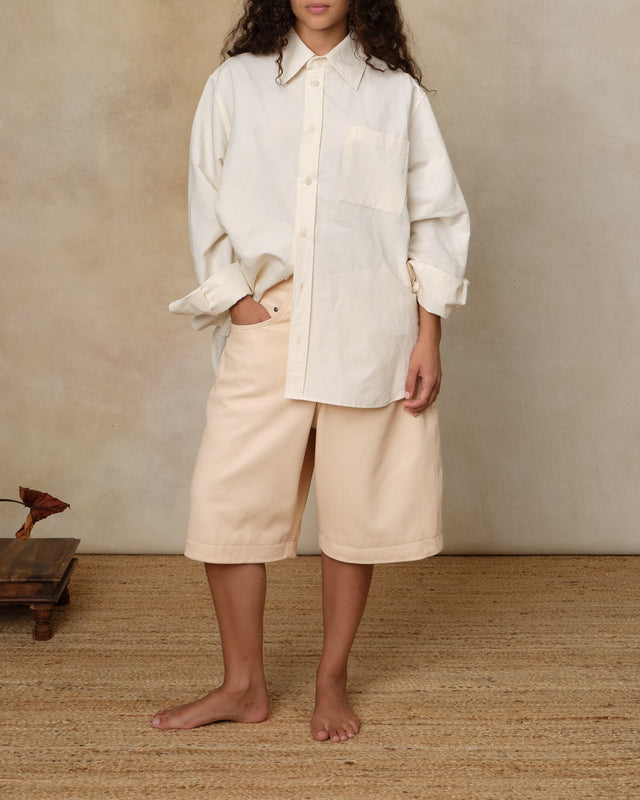 Metrics Shirt, Ivory