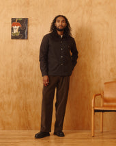 Canal Pleated Corduroy Cotton Pant