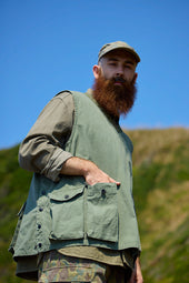 Man Pullover Fishing Vest Ripstop