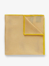 Yellow Grenadine Pocket Square
