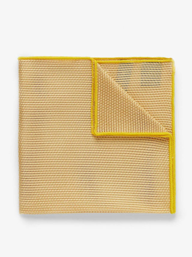 Yellow Grenadine Pocket Square