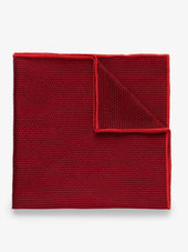 Red Grenadine Pocket Square