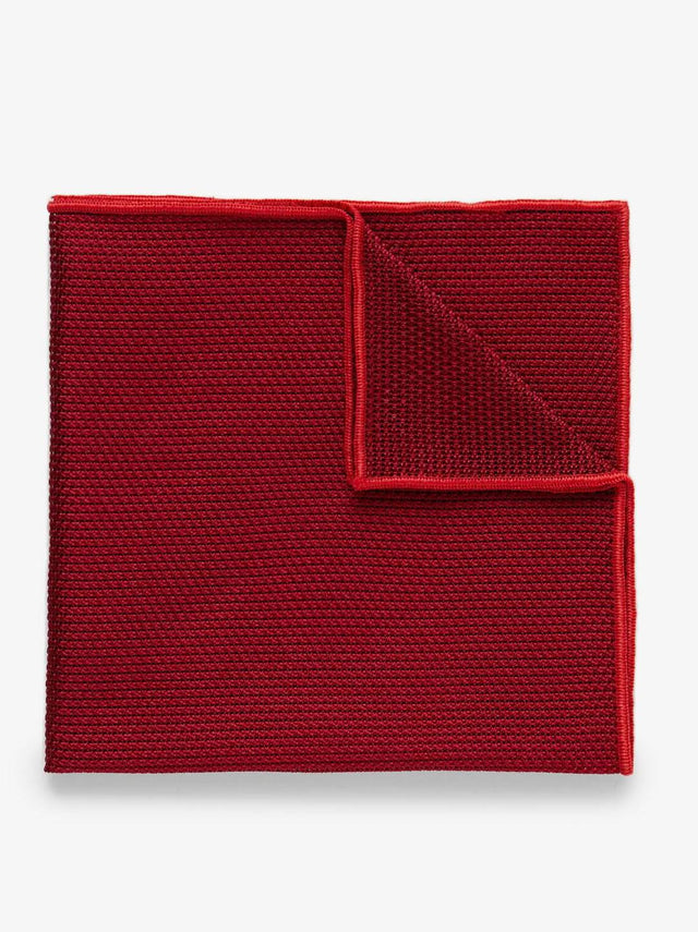 Red Grenadine Pocket Square