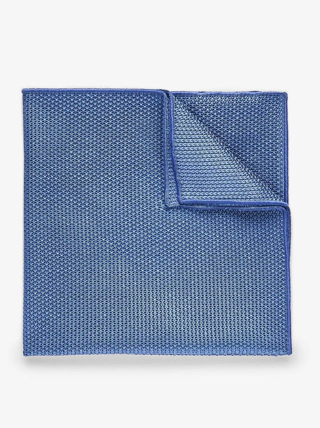 Light Blue Grenadine Pocket Square