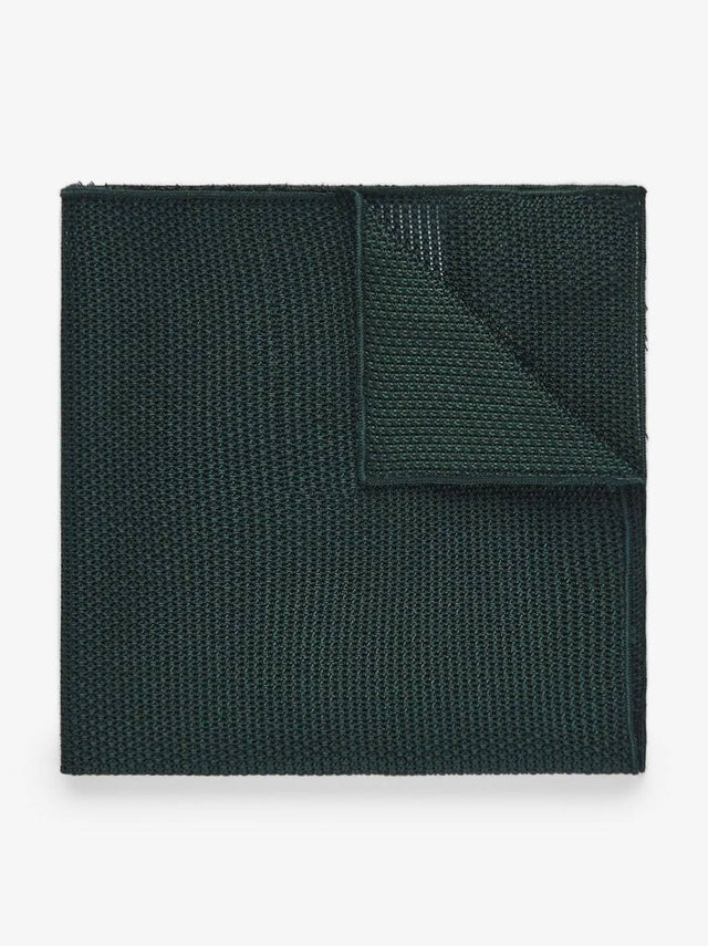 Green Grenadine Pocket Square