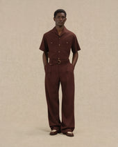 Pantalon Large Viscose