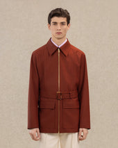 Veste Saharienne Laine