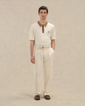 Polo Maille Ajour D Miroir