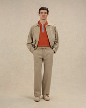 Pantalon Elastiqu Coton
