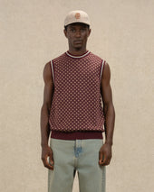 Maille D Bardeur Jacquard Cravate