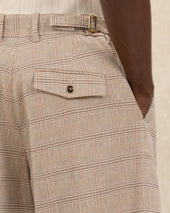 Short Long Carreaux