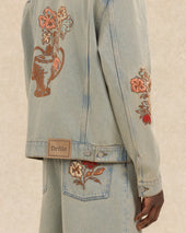 Veste Dusty Brod E Fleurs
