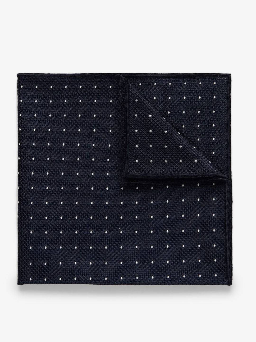 Grenadine Pocket Square Dot