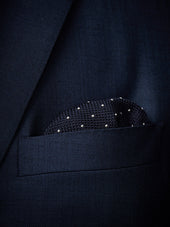 Grenadine Pocket Square Dot