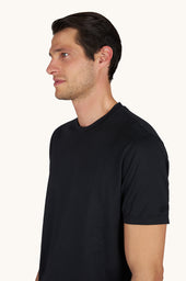 Garment Dyed Light Jersey Cotton T Shirt