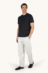 Garment Dyed Light Jersey Cotton T Shirt