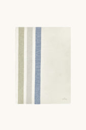 Cotton Scarf With Striped Pattern