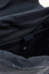Milano Nylon Backpack With Leather Trims