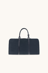 Milano Nylon Duffel Bag With Leather Trims