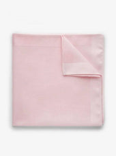 Pink Pocket Square Cotton