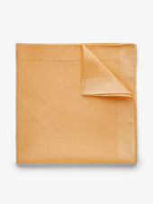 Orange Pocket Square Cotton