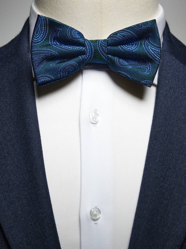 Green & Blue Bow Tie