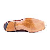 Full Brogue Derby In Tabaccho Hunting Suede