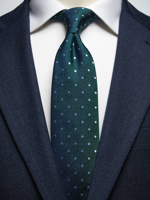 Green & Blue Tie Dot