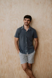 Hemp Stripe Easy Short