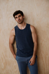 Organic Hemp Stripe Tank
