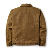 Tin Cloth Short Lined Cruiser Jacket - Dark Tan