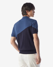 Polo Con Bottoni Chiaro In Ice Cotton