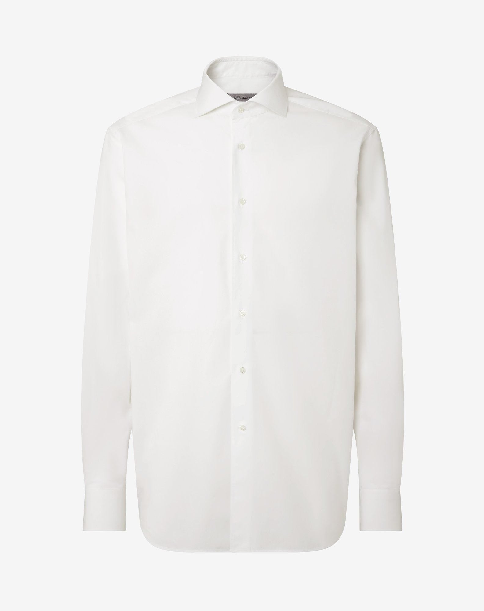 Shirt Bianca In Cotone