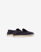 Mocassino Slip On Scamosciato Navy