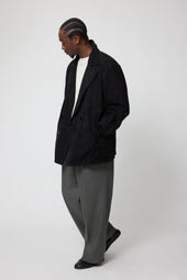 Pea Coat Lamb Suede