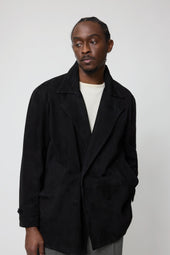 Pea Coat Lamb Suede