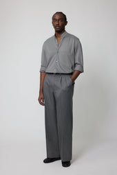Band Collar Shirt