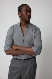 Band Collar Shirt