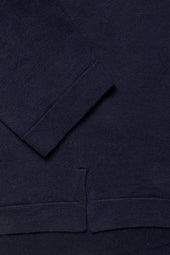 Mock Neck Wool Silk