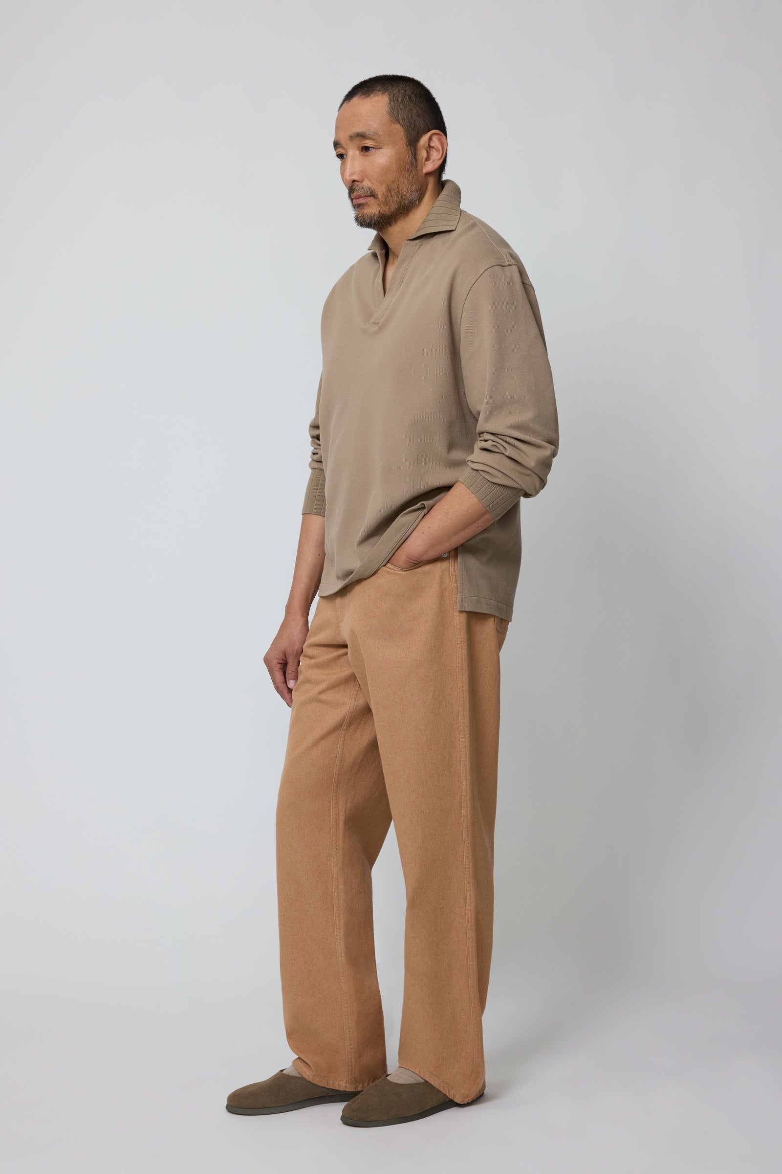 Long Sleeve Polo