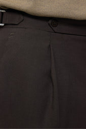 Single Pleat Trouser Tropical Wool